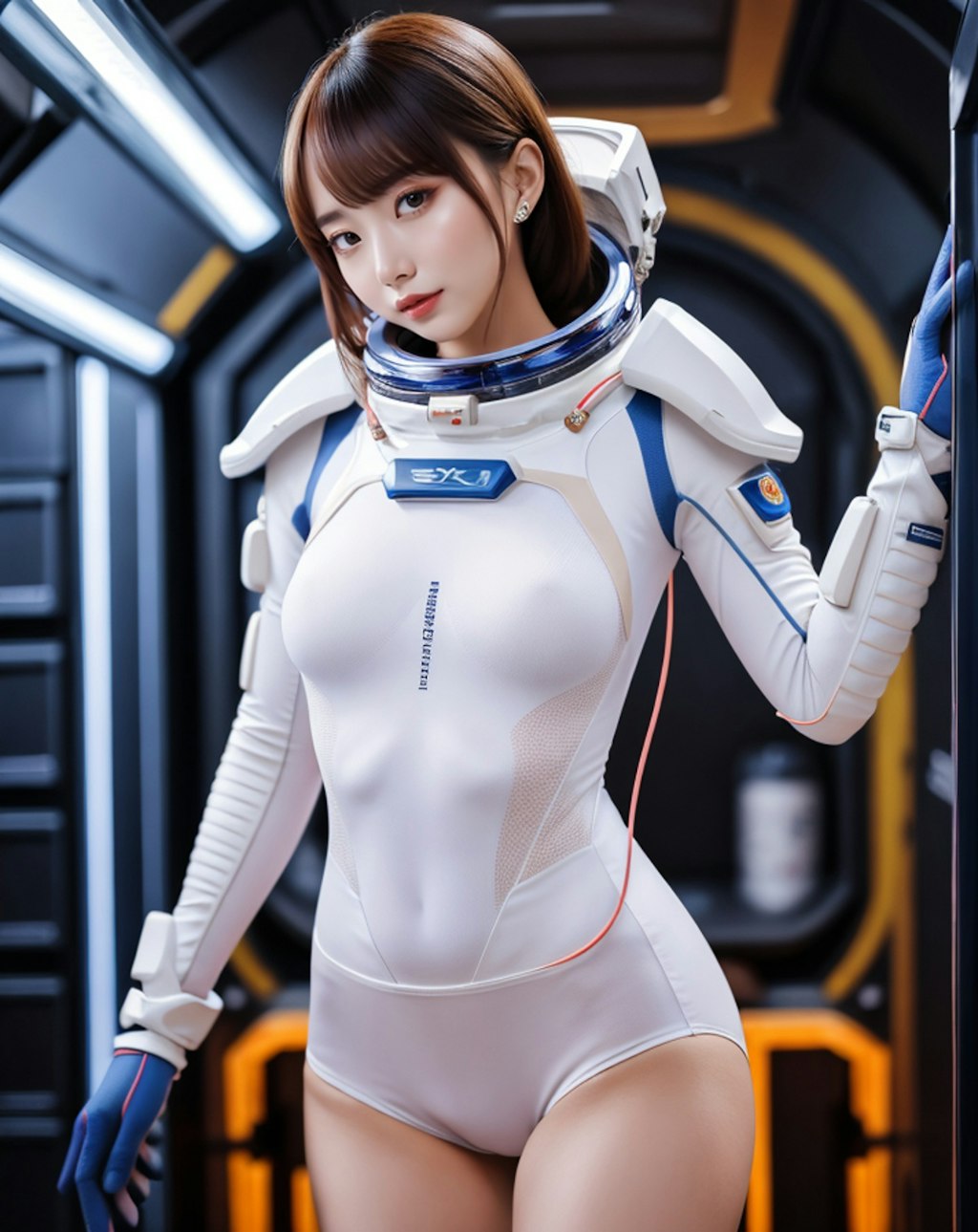 AIが作る女性宇宙服
