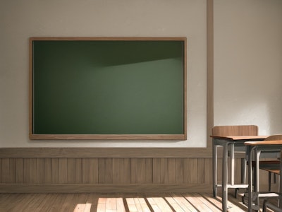 黒板がある教室