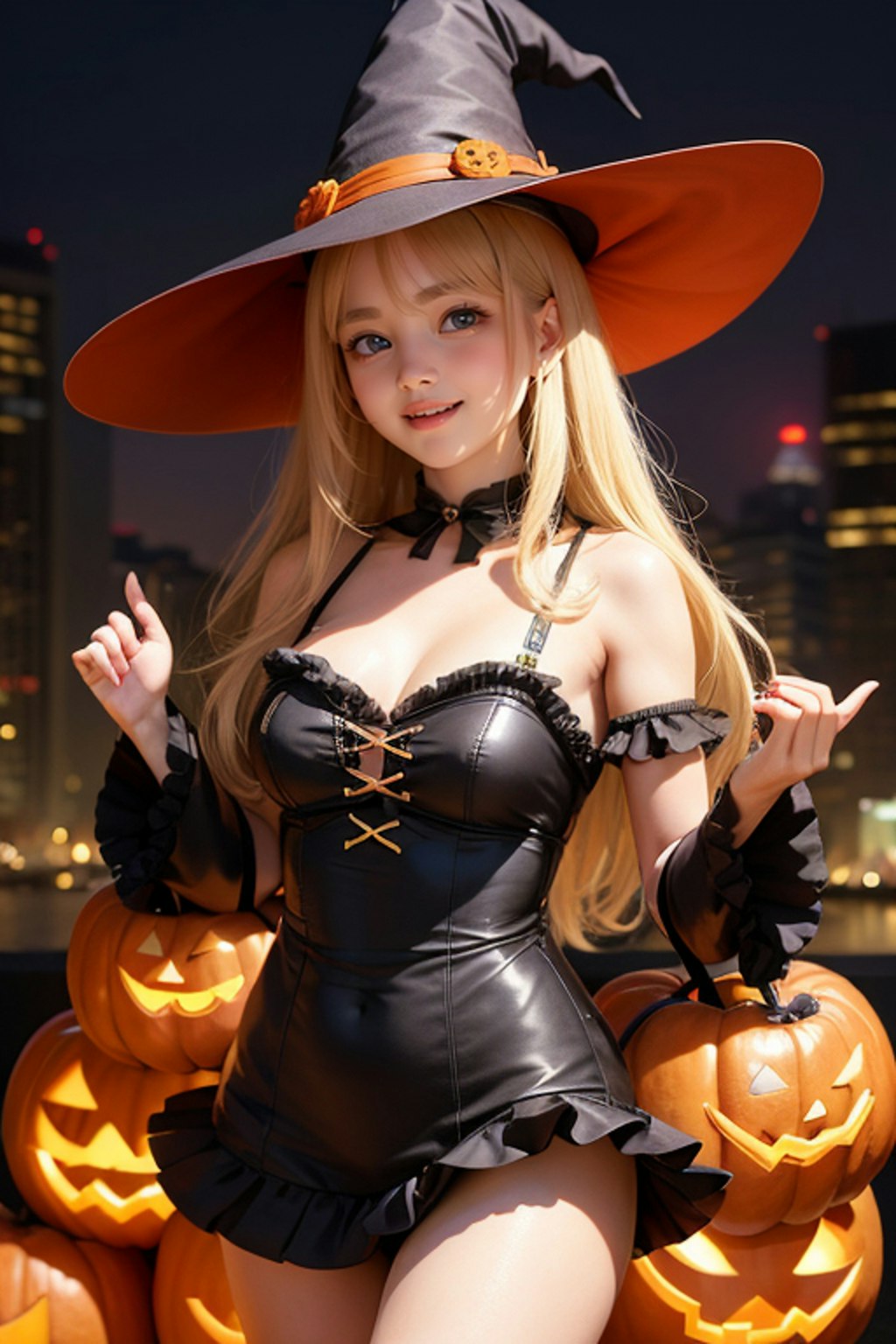 ハロウィンコスプレ ブロンド4