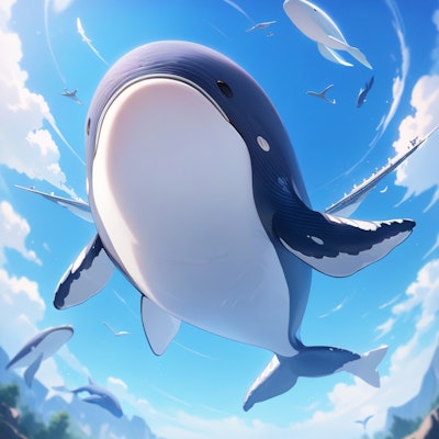 空飛ぶ鯨