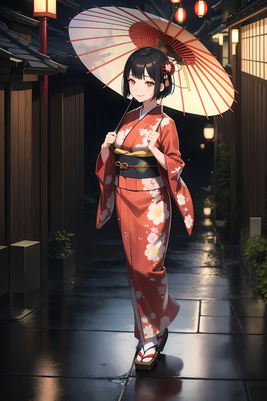 雨もよろしいどすなぁ