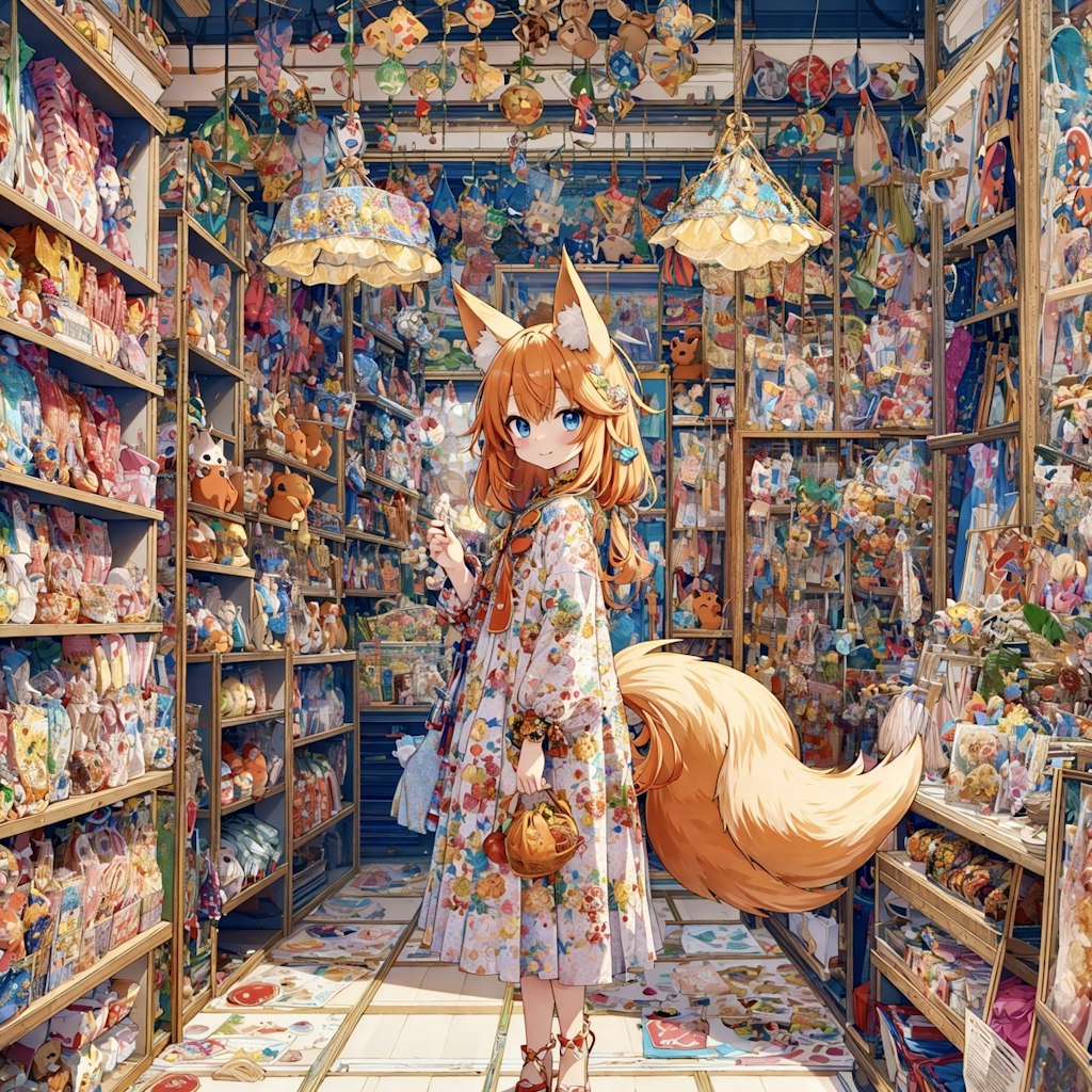 🦊のお買い物