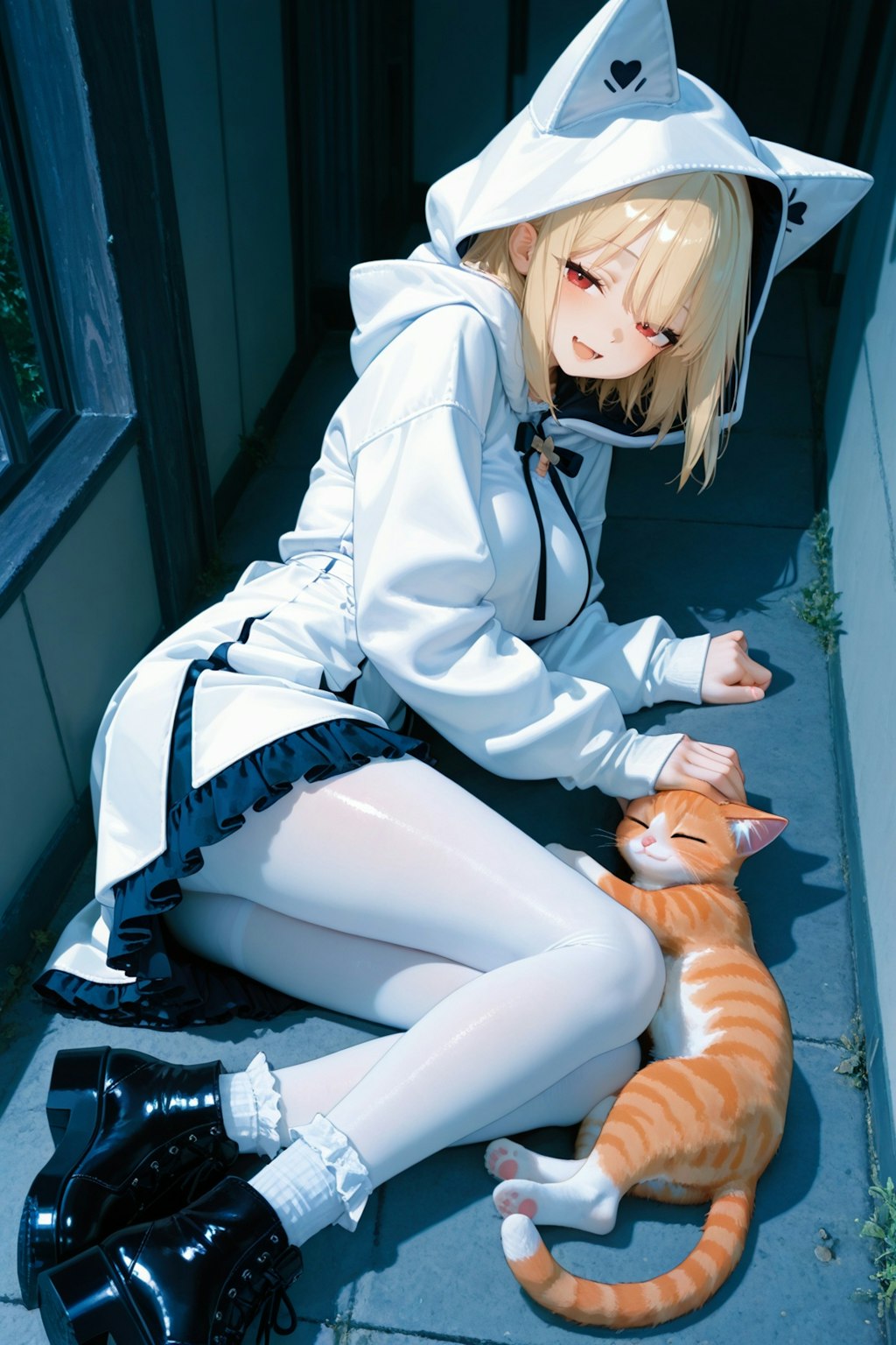 路地裏の猫