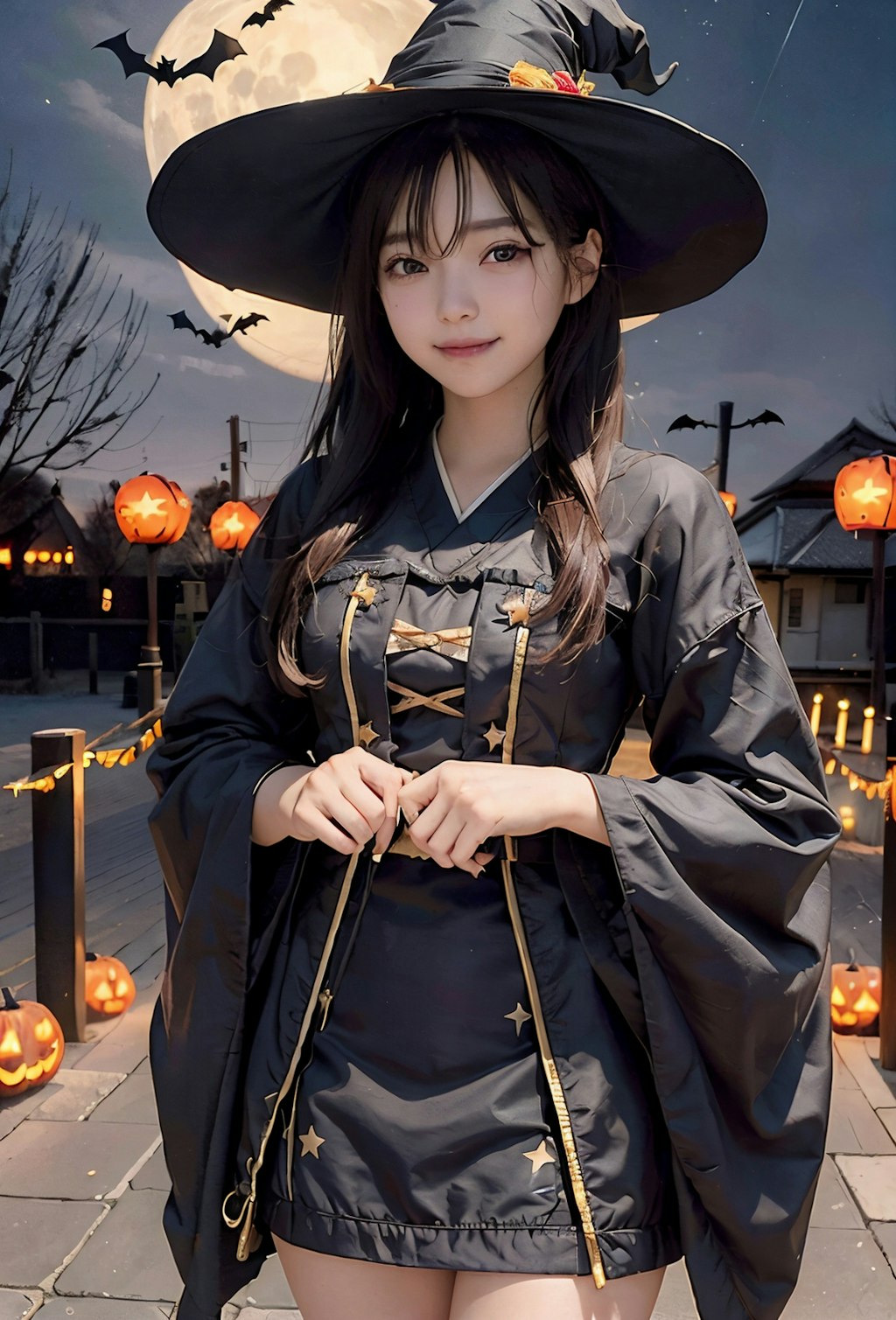 魔女、ハロウィンナイト