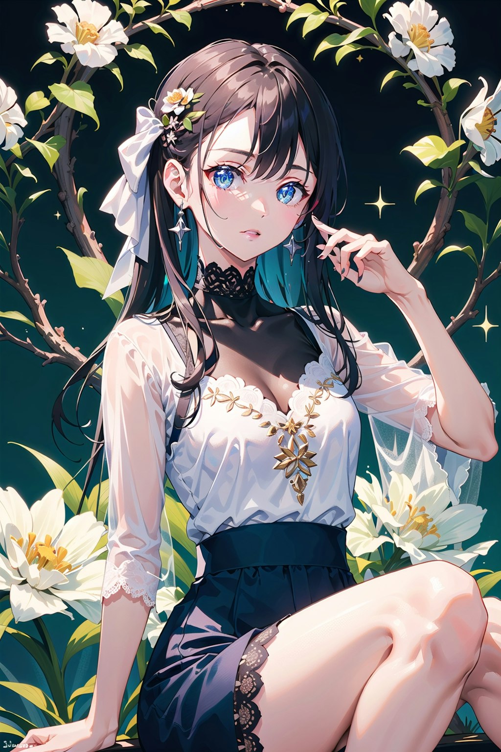 Just A Girl Who Likes Flowers 3