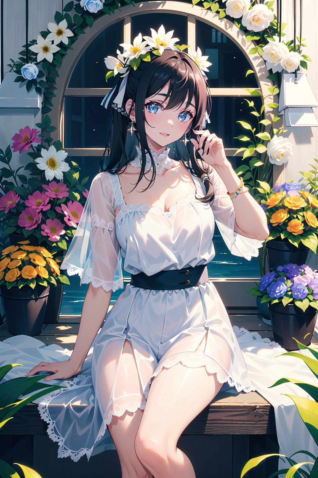 Just A Girl Who Likes Flowers 3