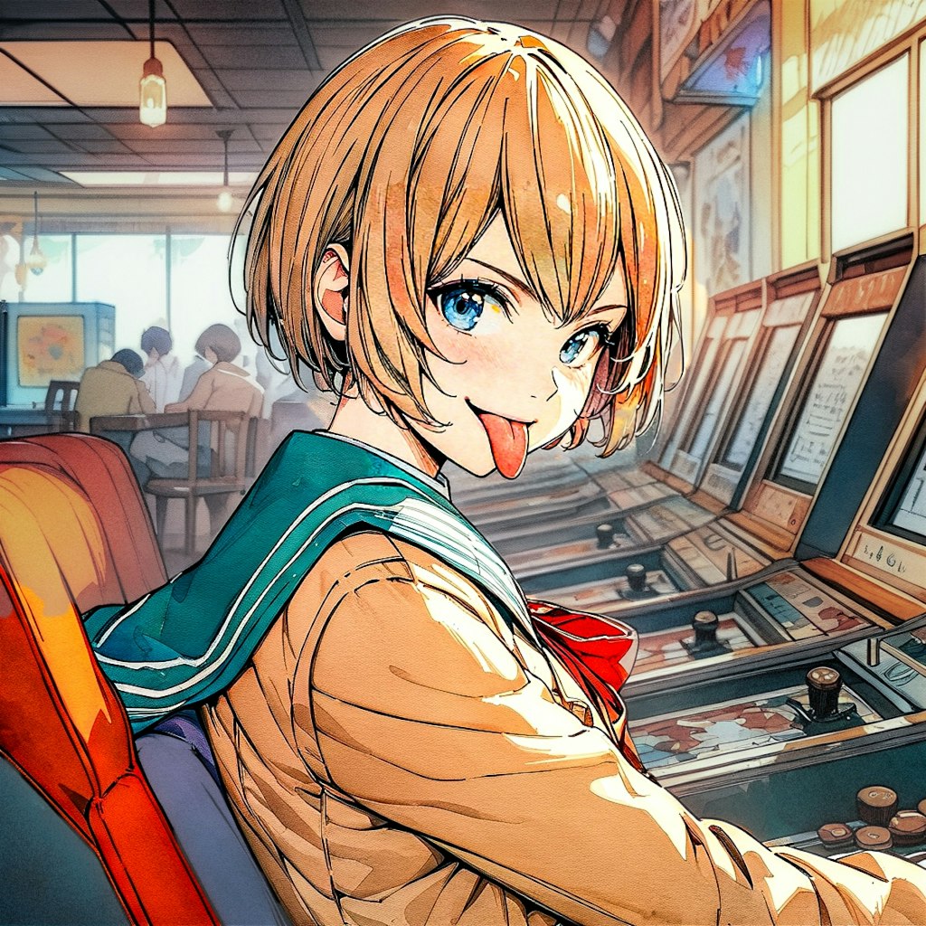 あっかんべ