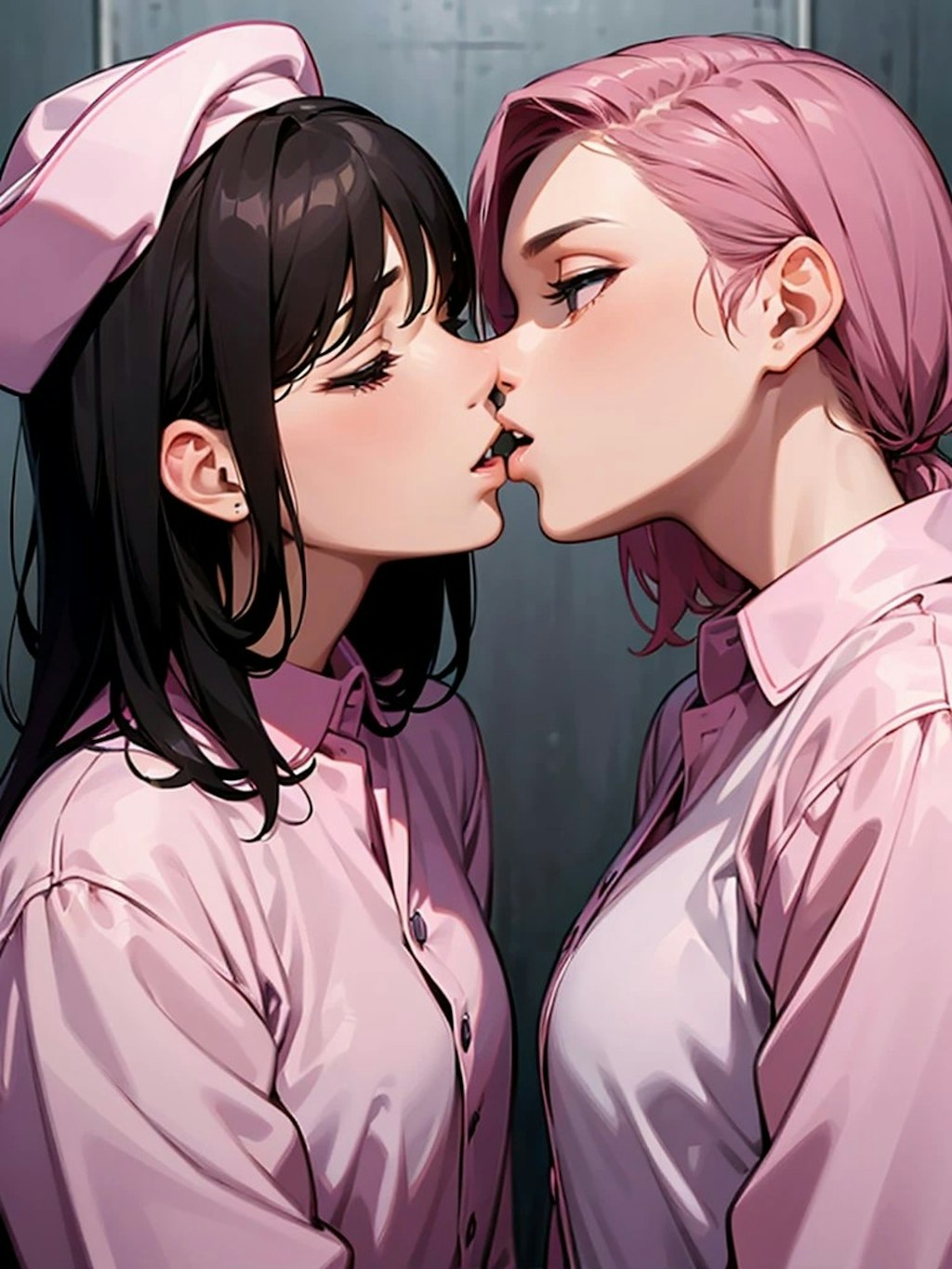 百合ナースのキス