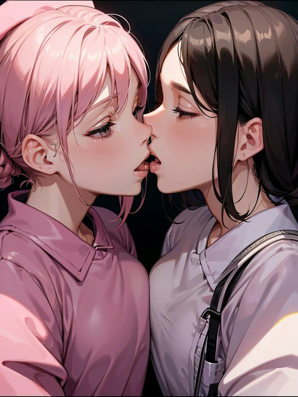 百合ナースのキス