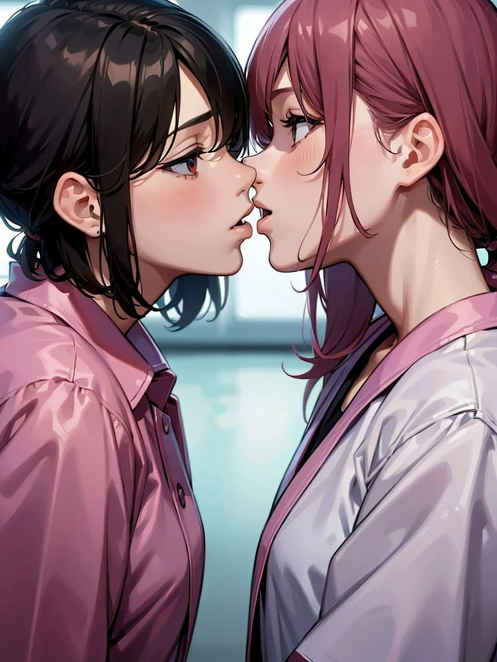 百合ナースのキス