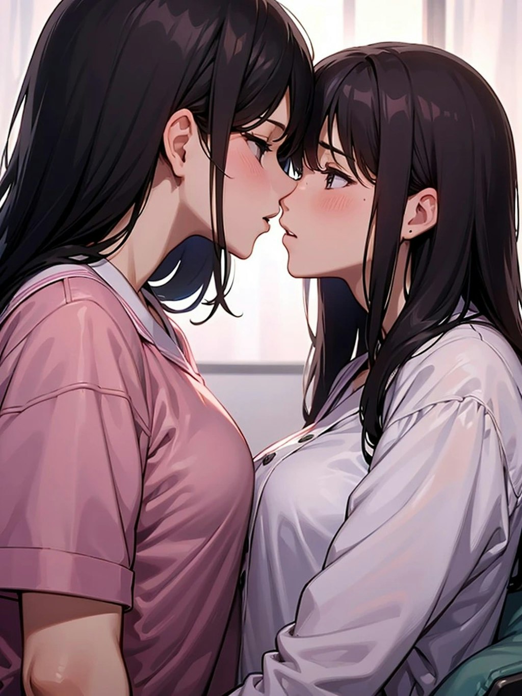 百合ナースのキス