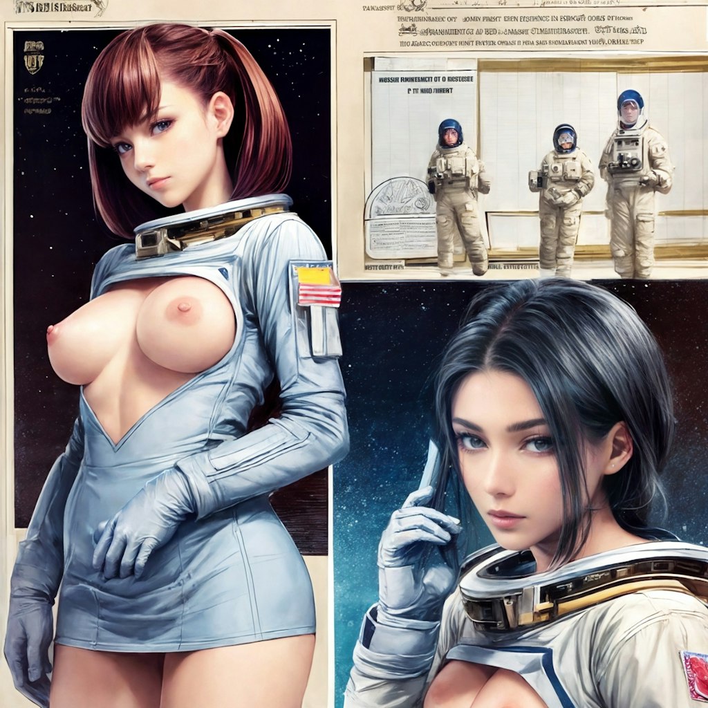 職業別セクシー&リアル美少女図鑑：宇宙飛行士特集