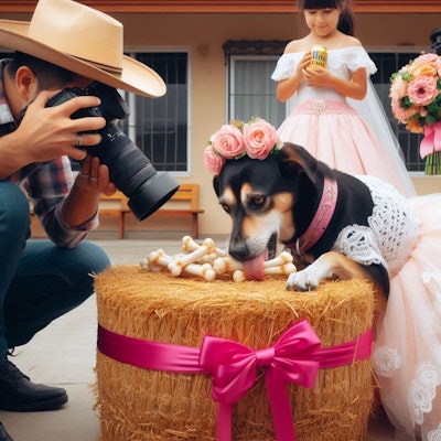 ラスト:犬の結婚式をしてあげるとしたら