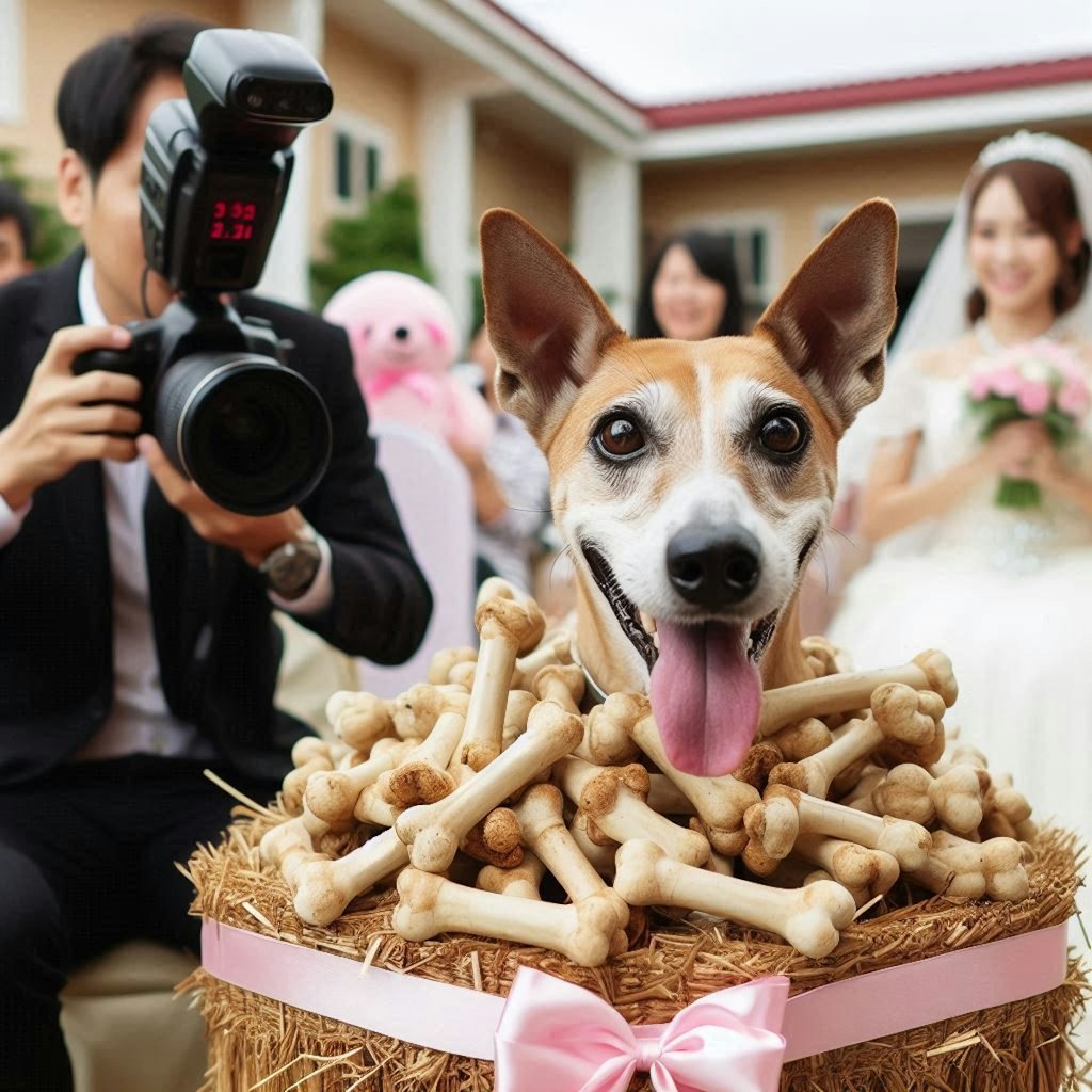 ラスト:犬の結婚式をしてあげるとしたら