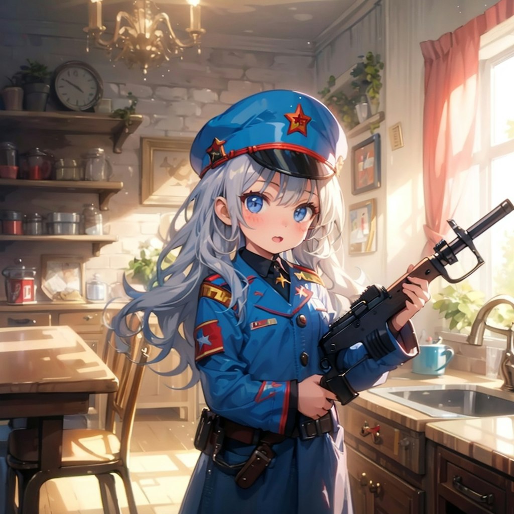 軍服幼女