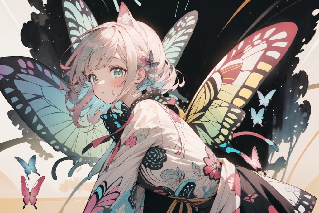 猫耳少女(butterfly) : 2023.08.23