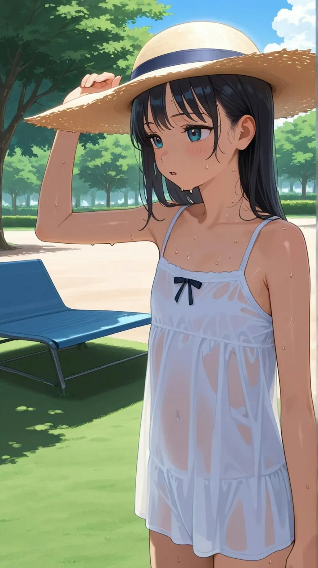 真夏の気候　B