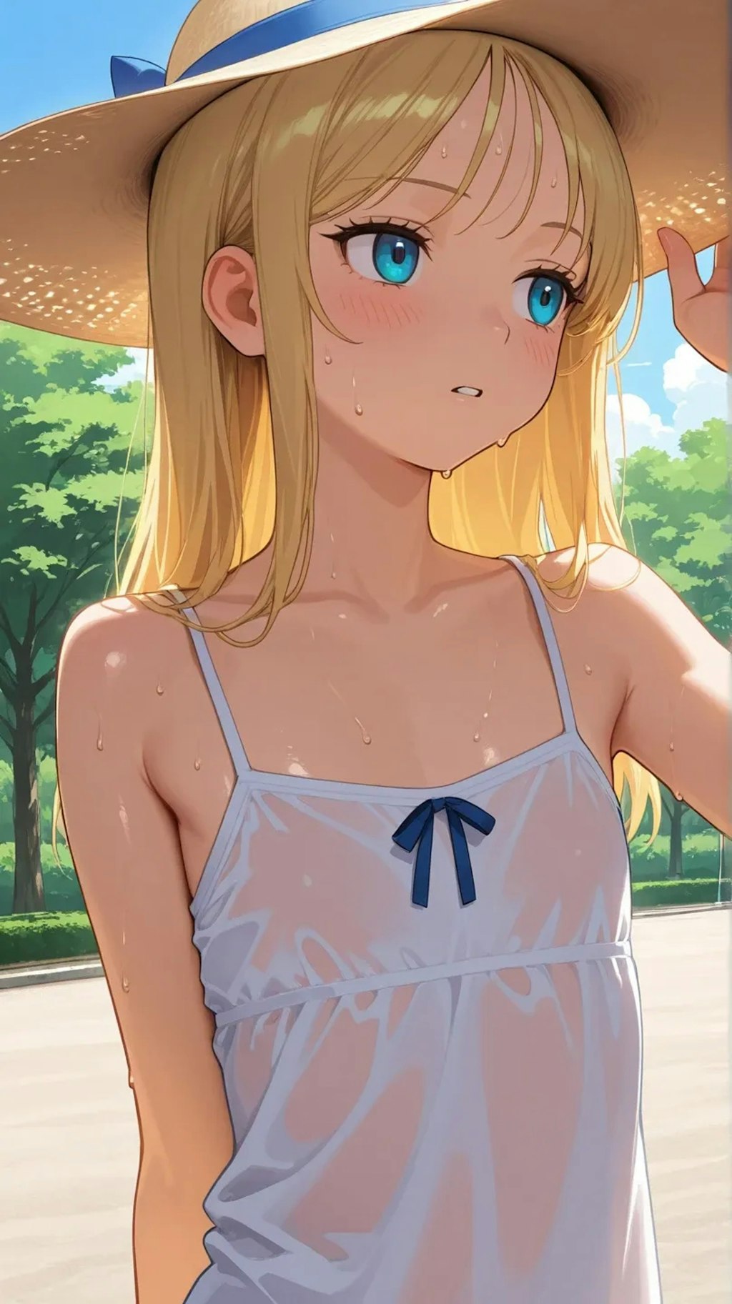 真夏の気候　B