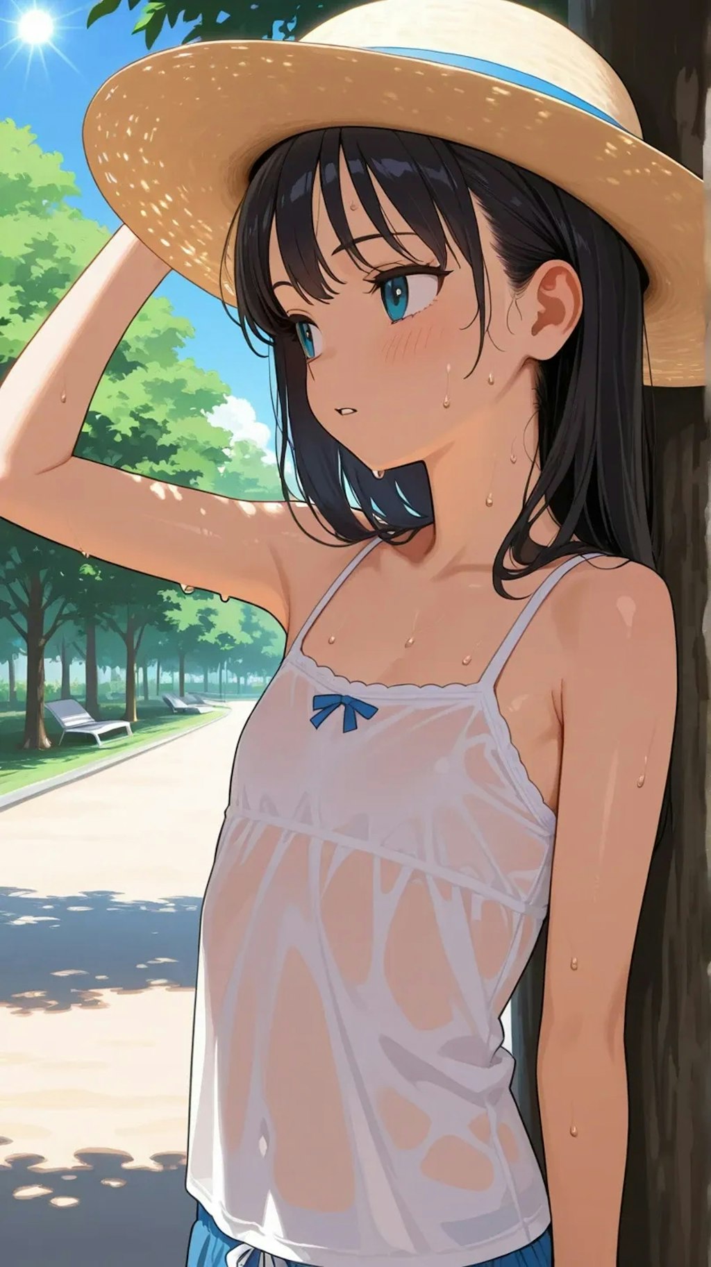 真夏の気候　B