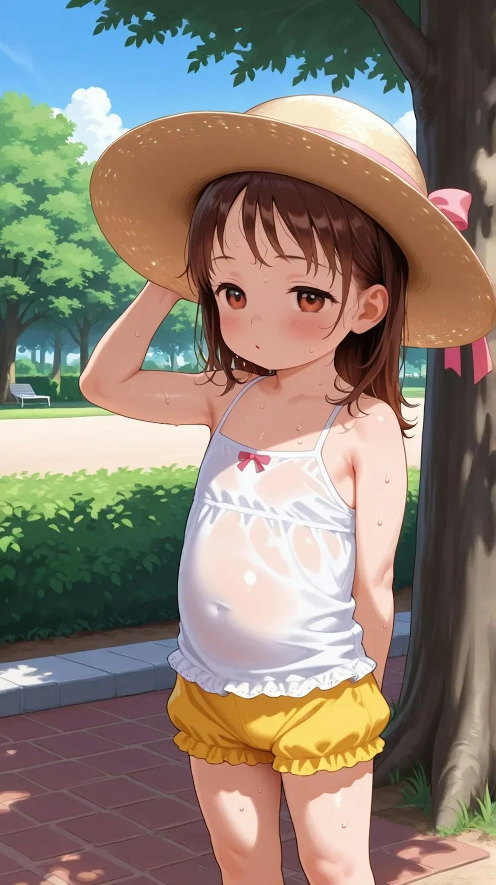 真夏の気候　B