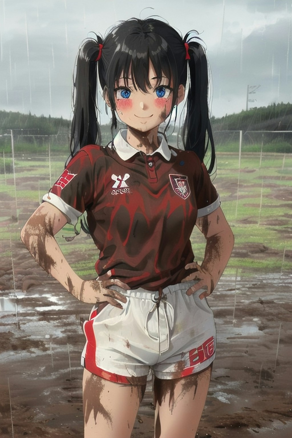 🏉泥まみれの女子ラグビー 81