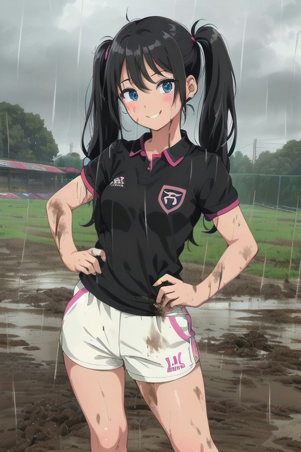 🏉泥まみれの女子ラグビー 81