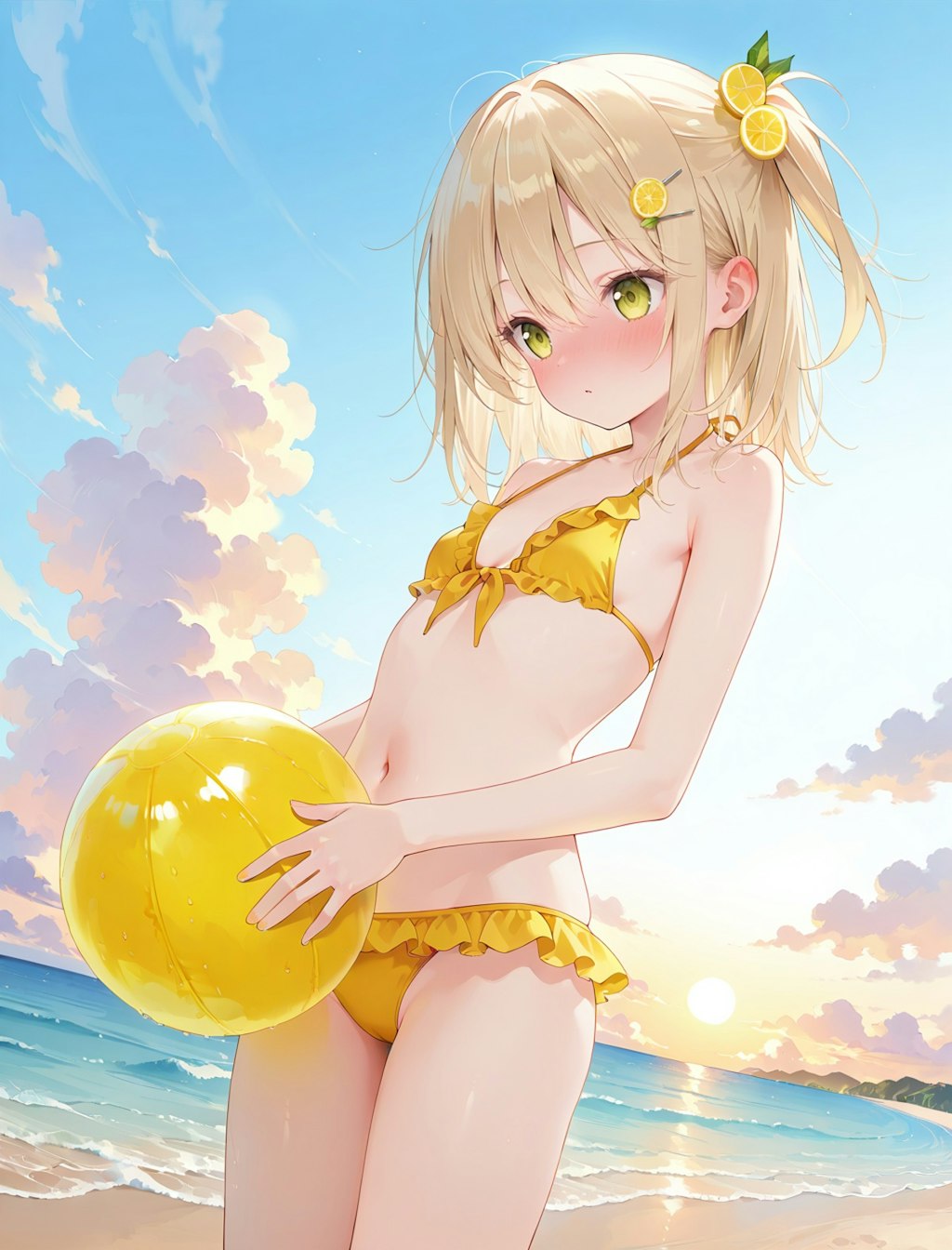 🍋ちゃん。黄色ビキニ