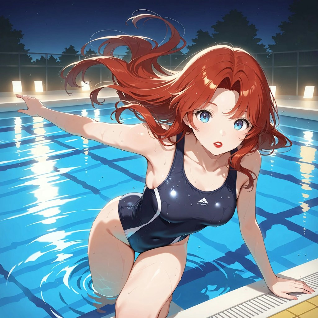 夜で運動するのがいいね！