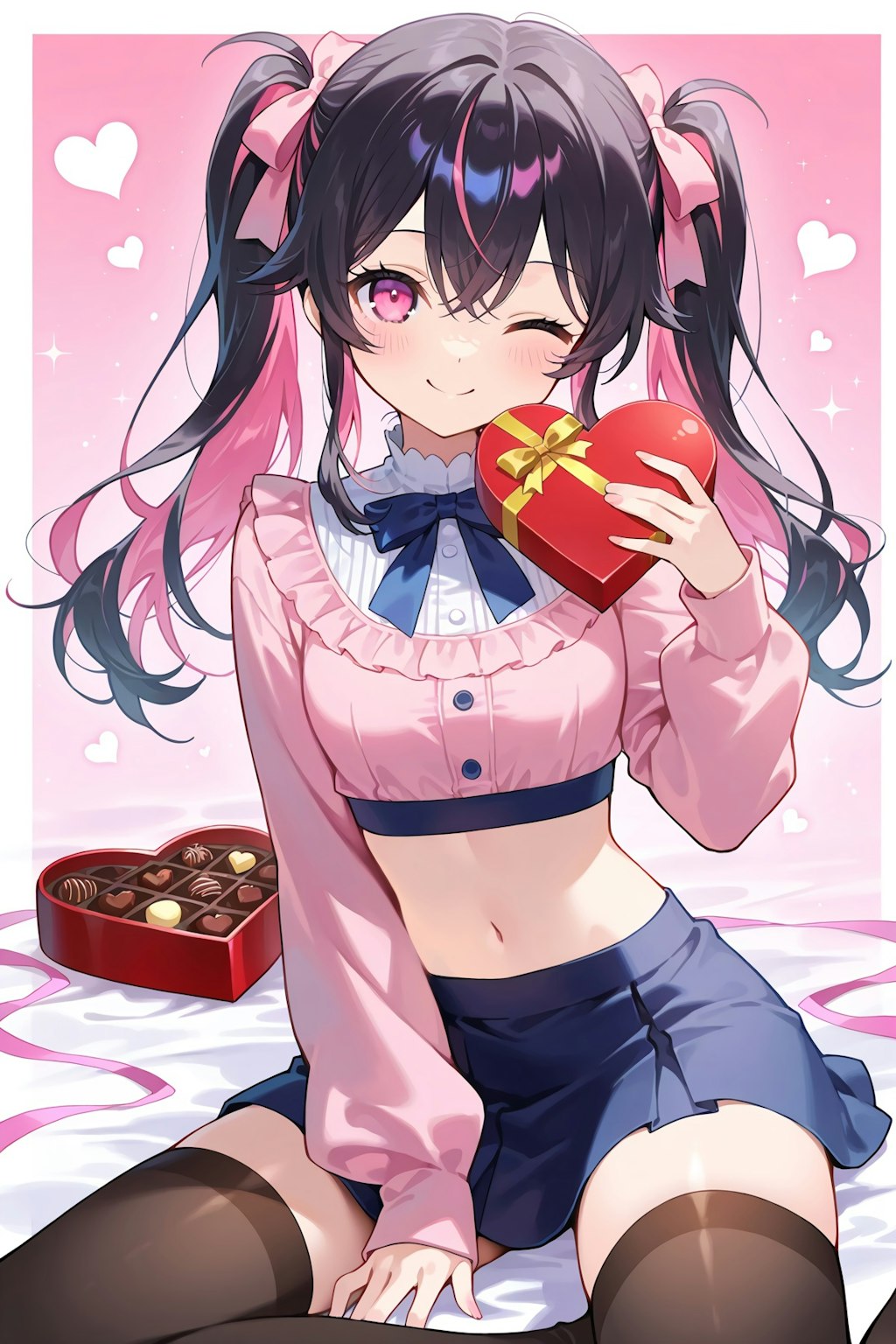 バレンタイン萌愛ちゃん
