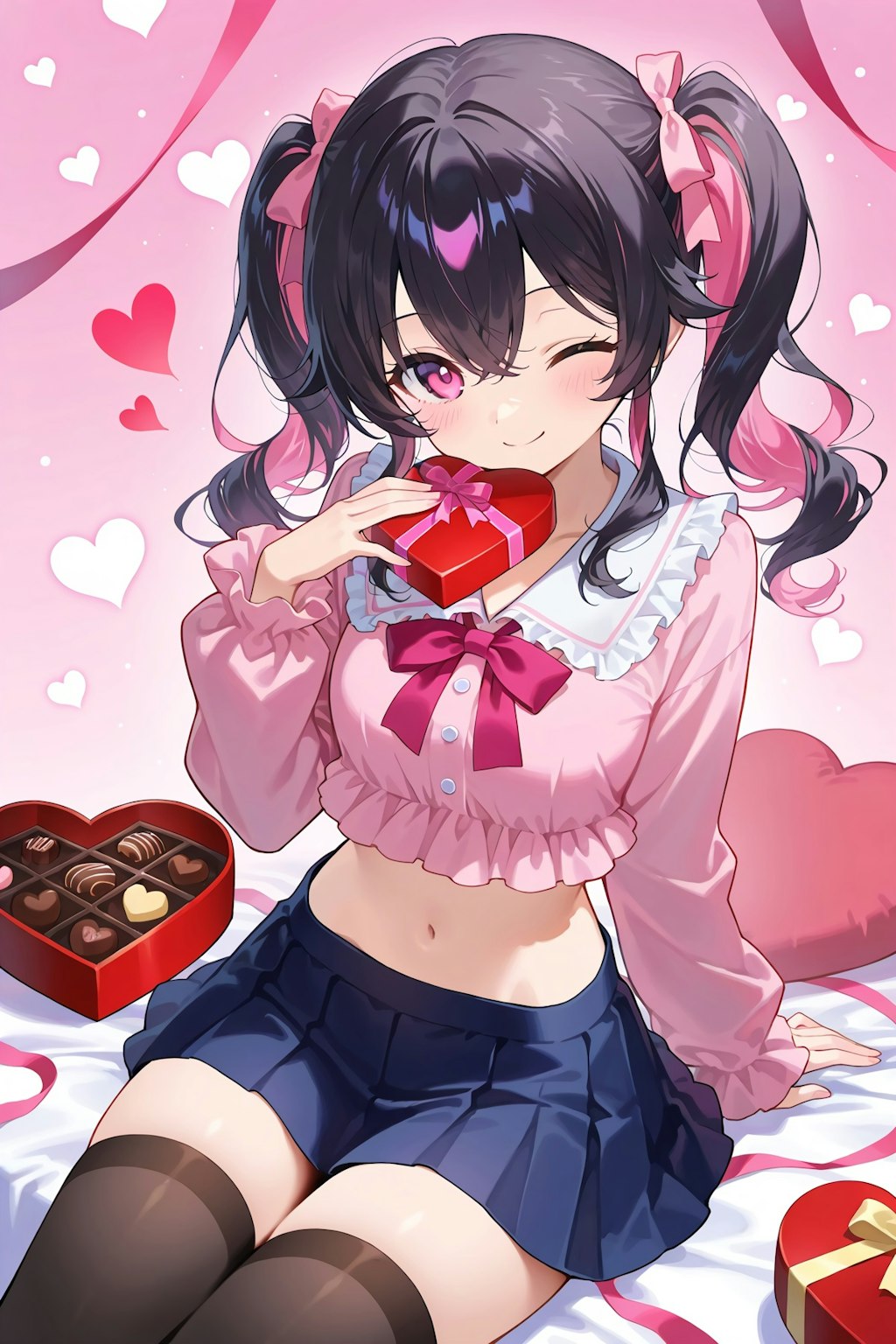 バレンタイン萌愛ちゃん