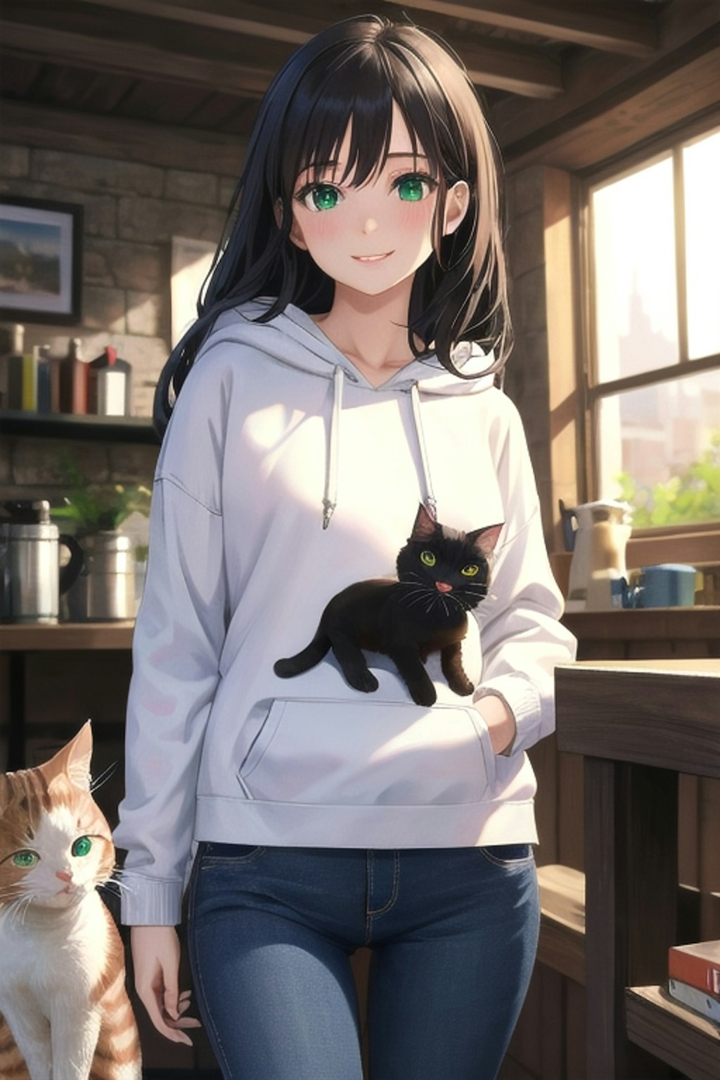 猫好きの彼女