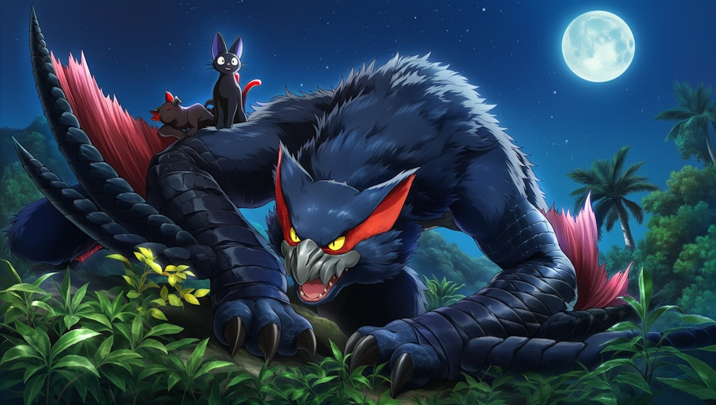 黒猫、黒猫　黒猫？