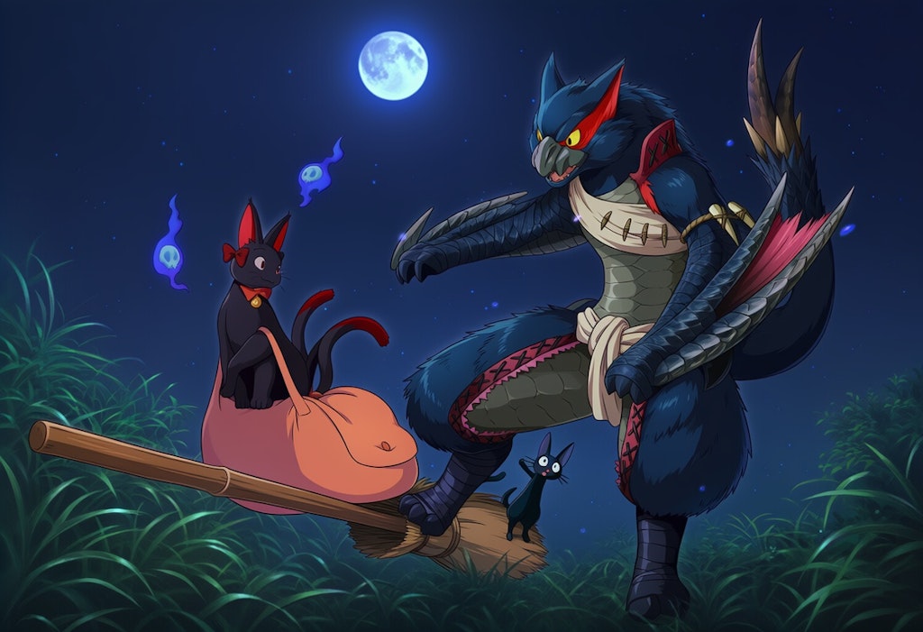 黒猫、黒猫　黒猫？