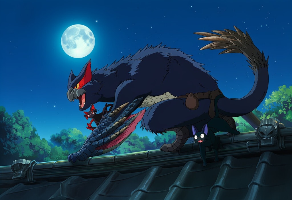 黒猫、黒猫　黒猫？