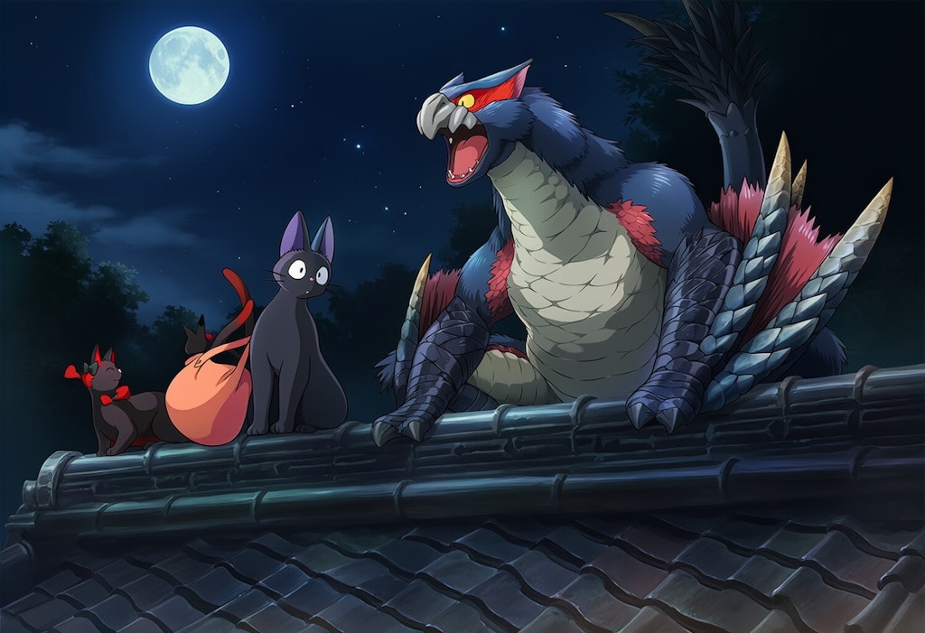 黒猫、黒猫　黒猫？