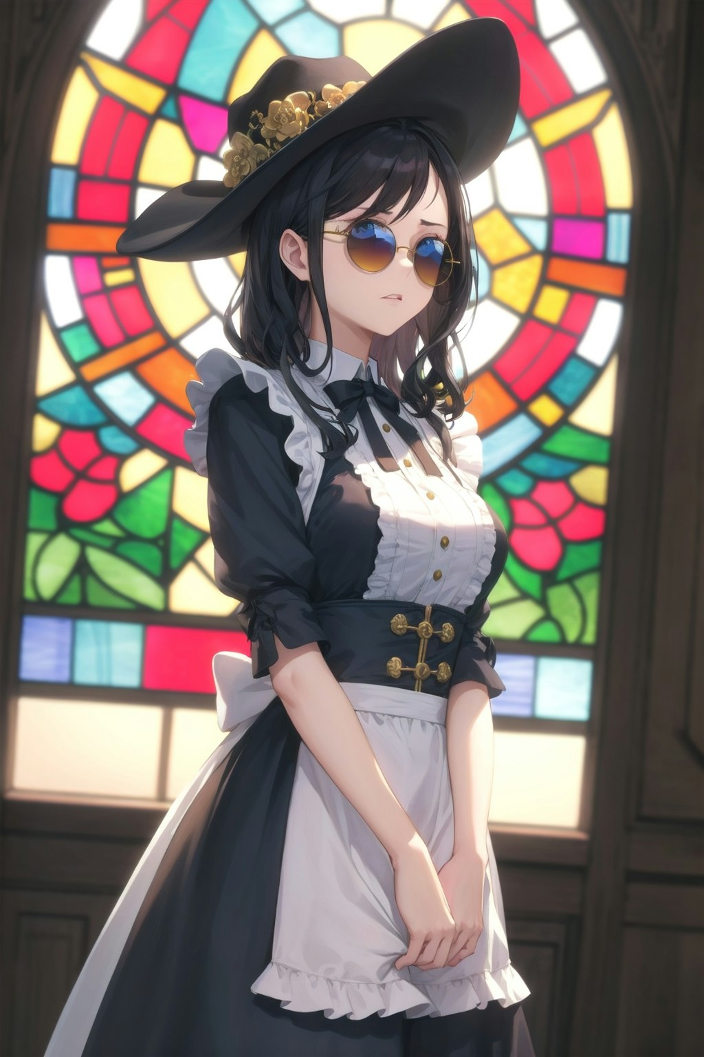 風水師ちゃんとメイド服