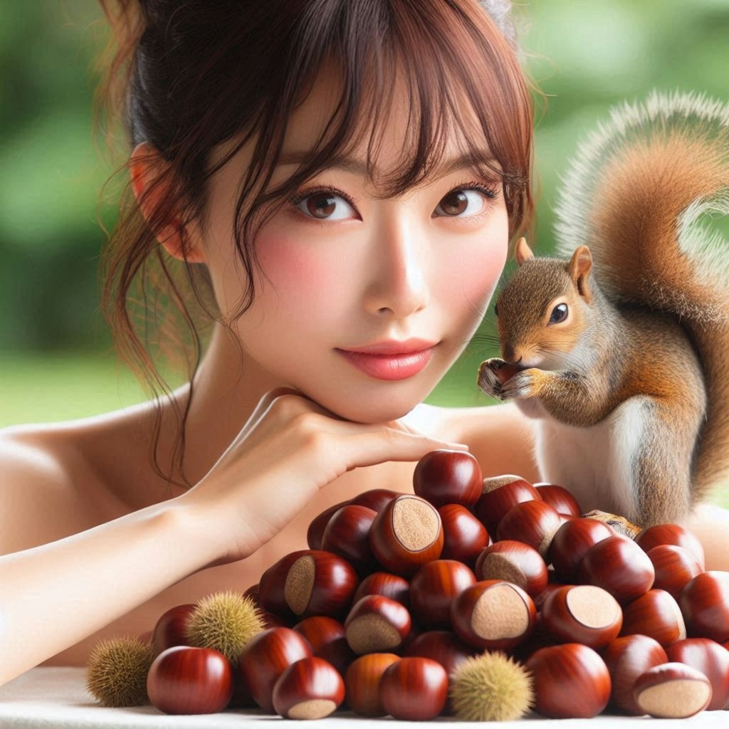 chestnut and squirrel