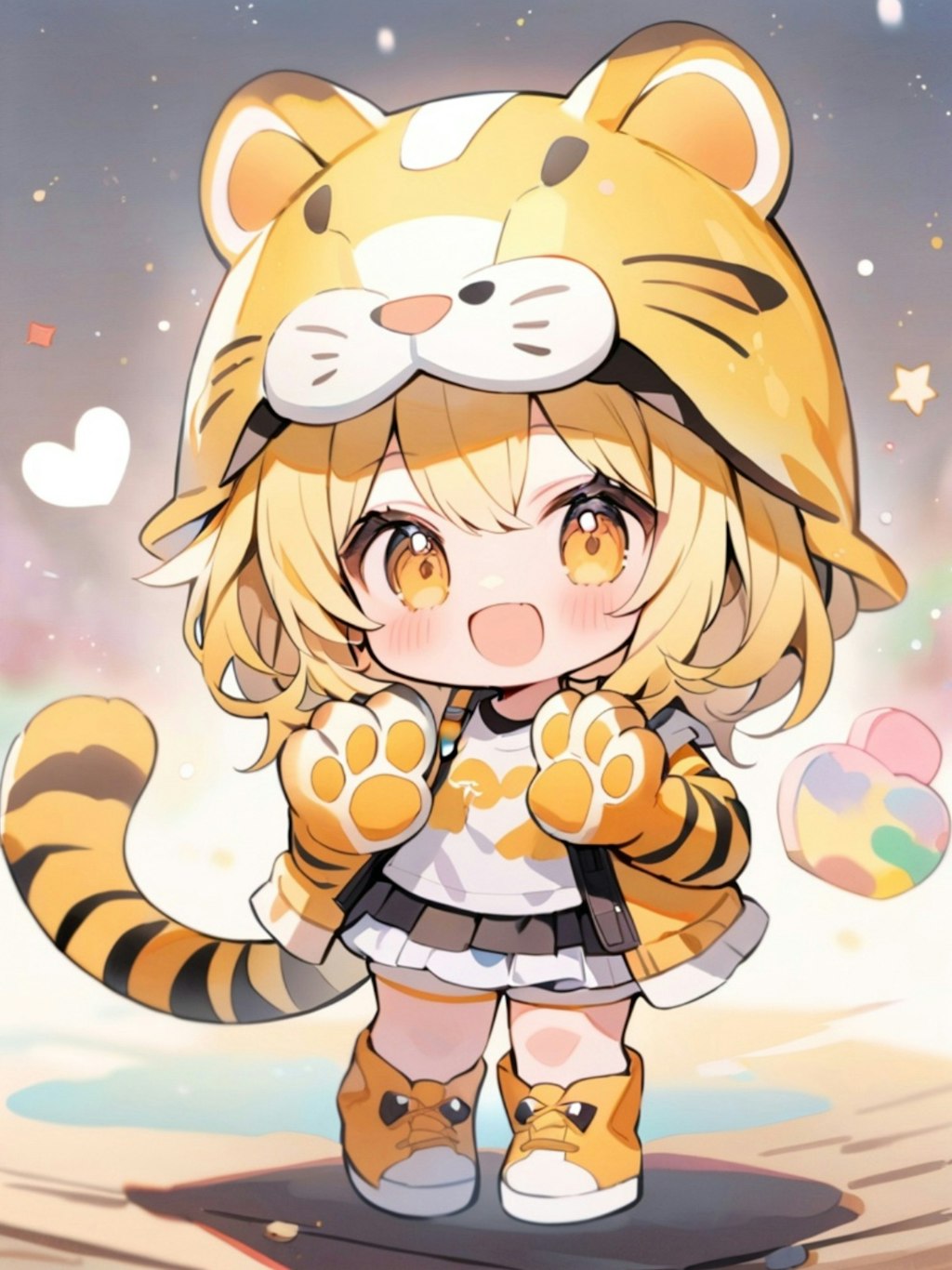 月曜の虎娘ちゃん🐯