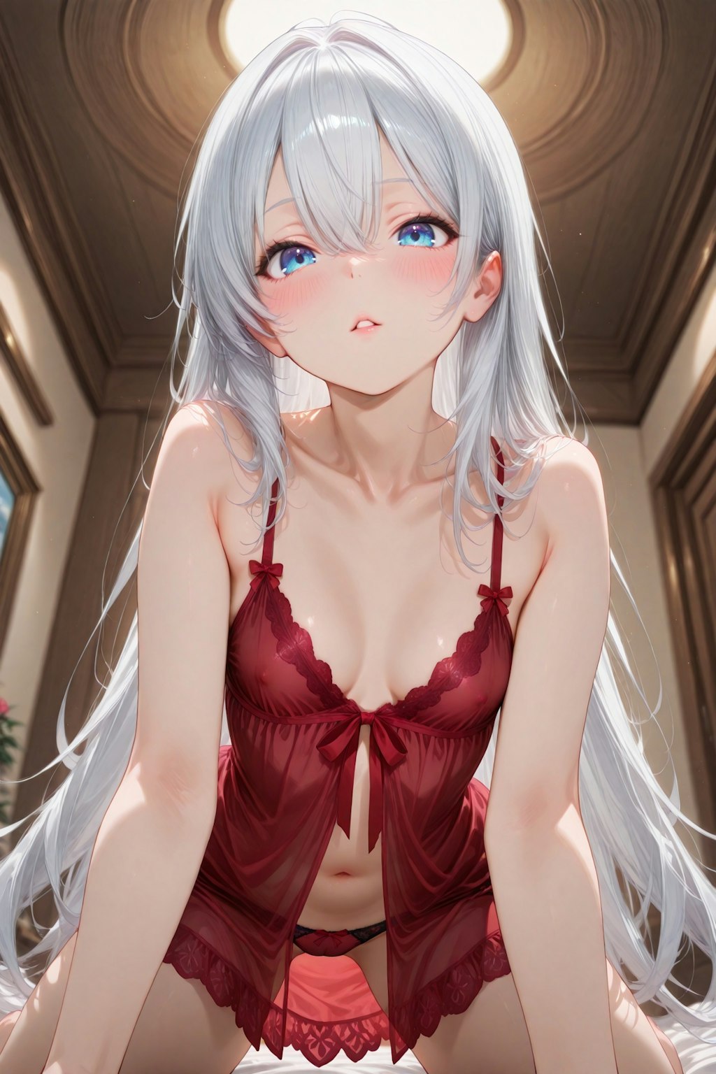 そこ、動かないでくださいね