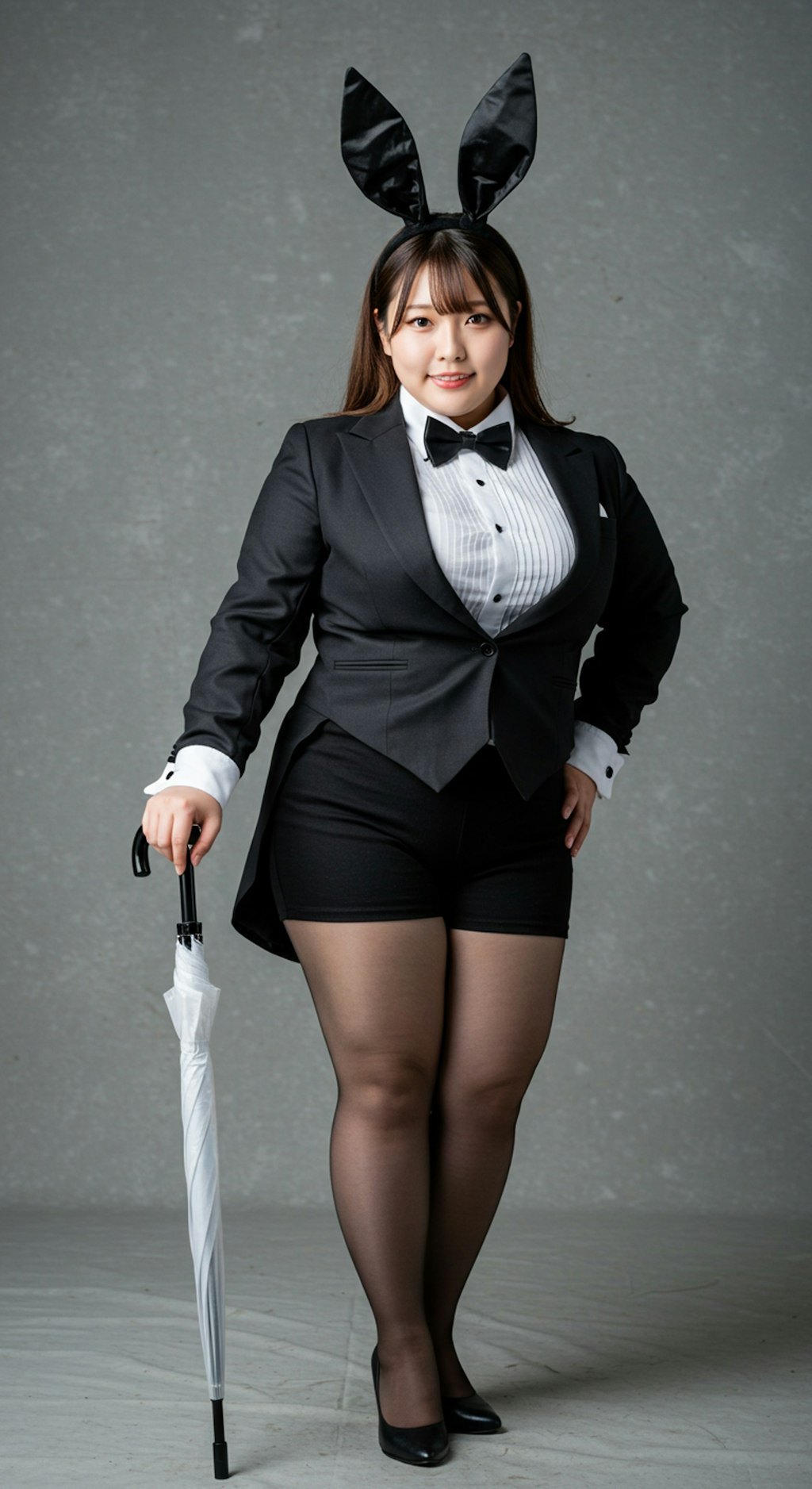 ビニール傘とぽっちゃりさん