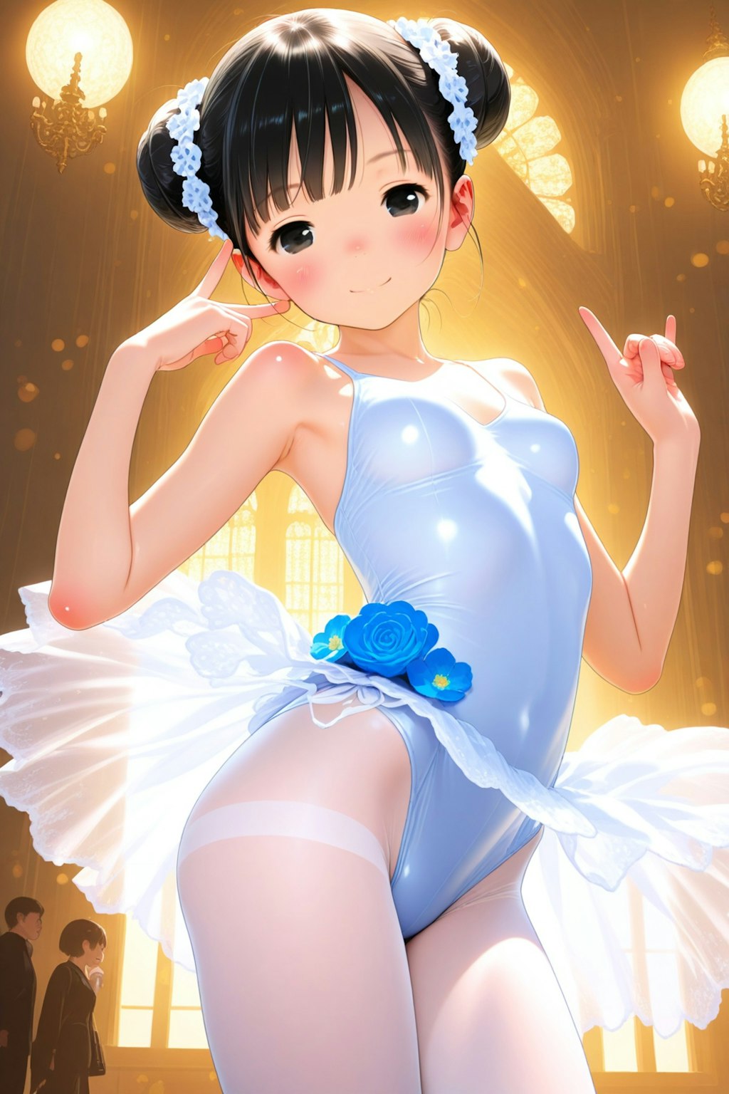 今日の衣装、かわいいでしょ♪