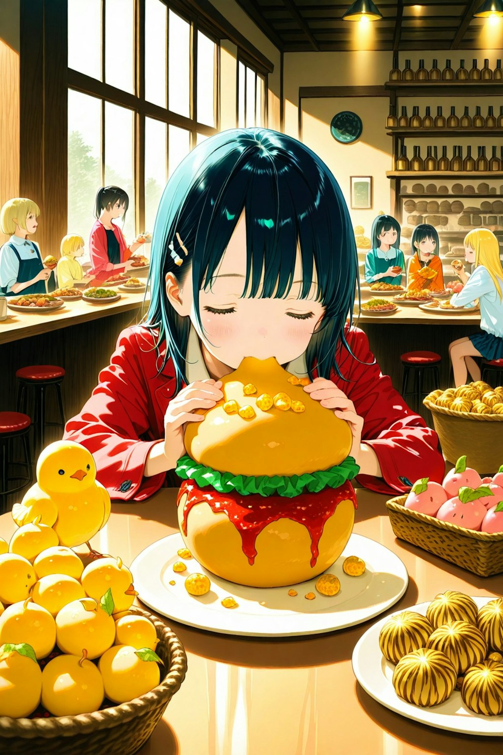 ひよこは食べたらだめ