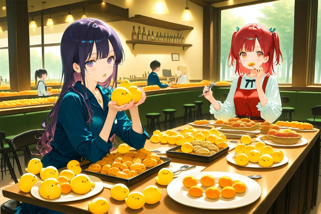 ひよこは食べたらだめ