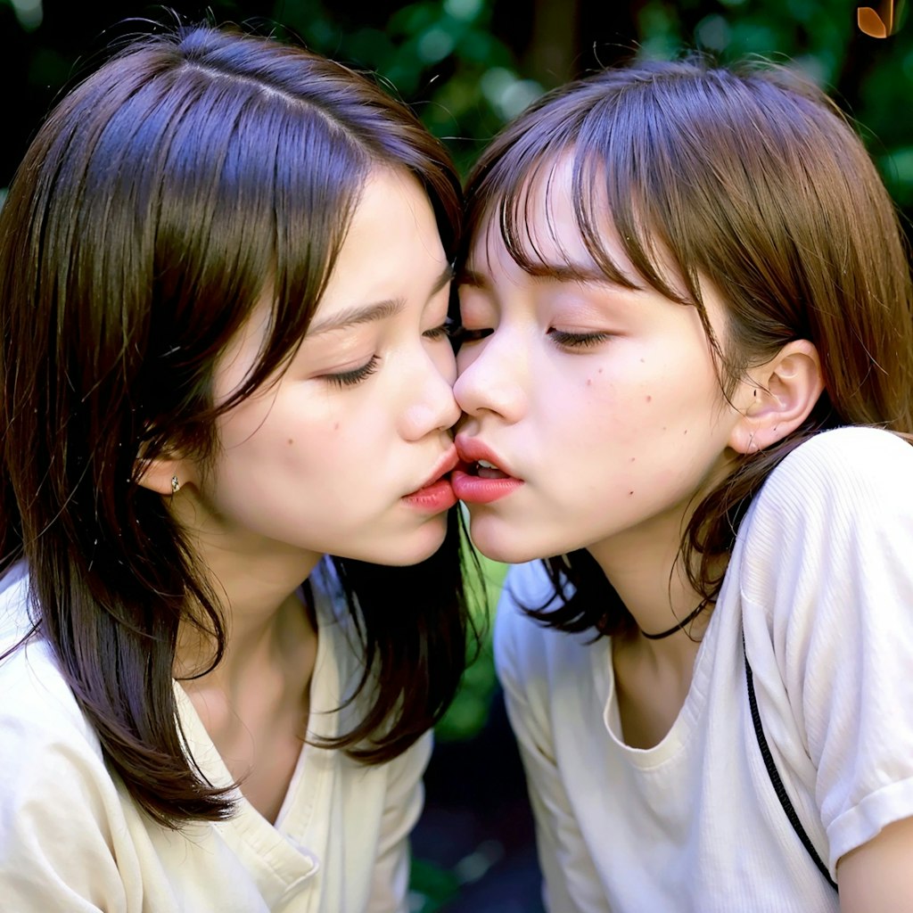 百合キス