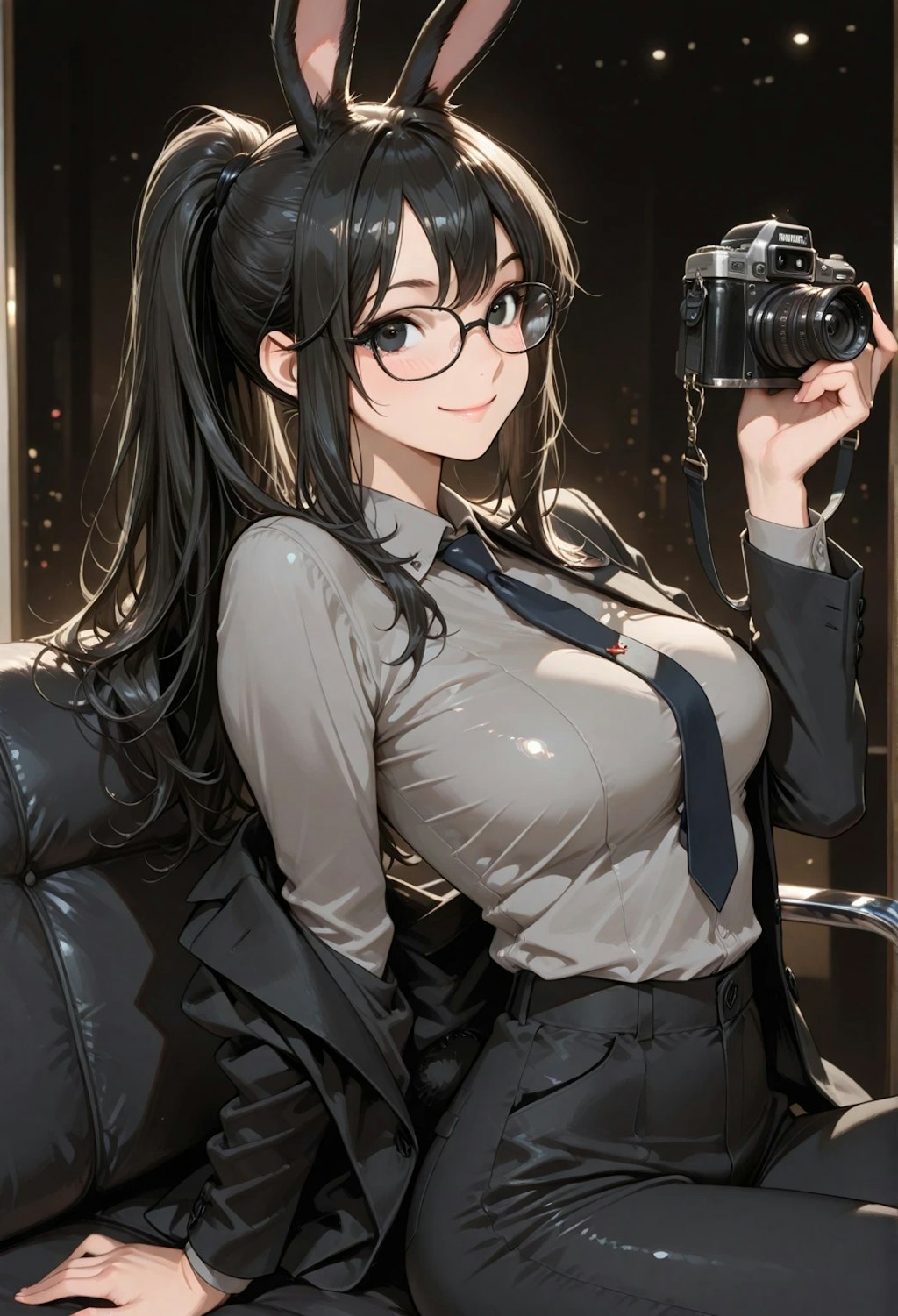特に意味の無いウサギ耳(^^;