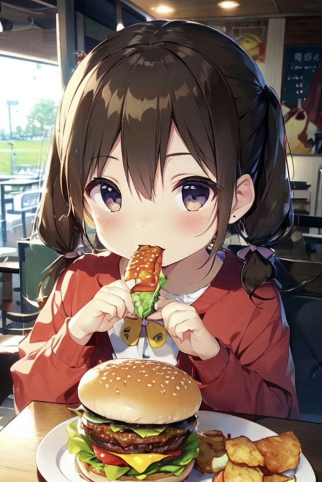 ハンバーガー5☆