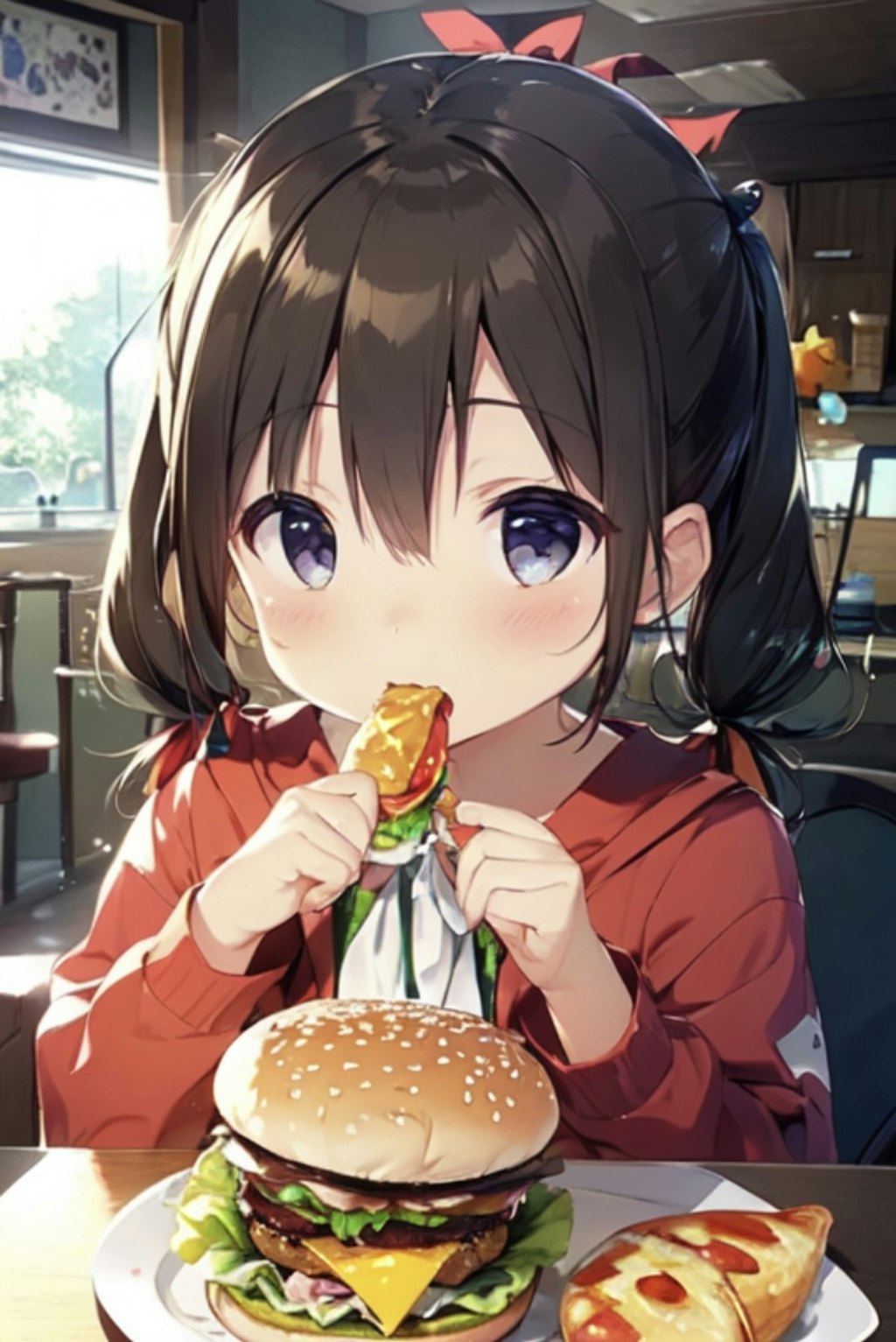 ハンバーガー5☆