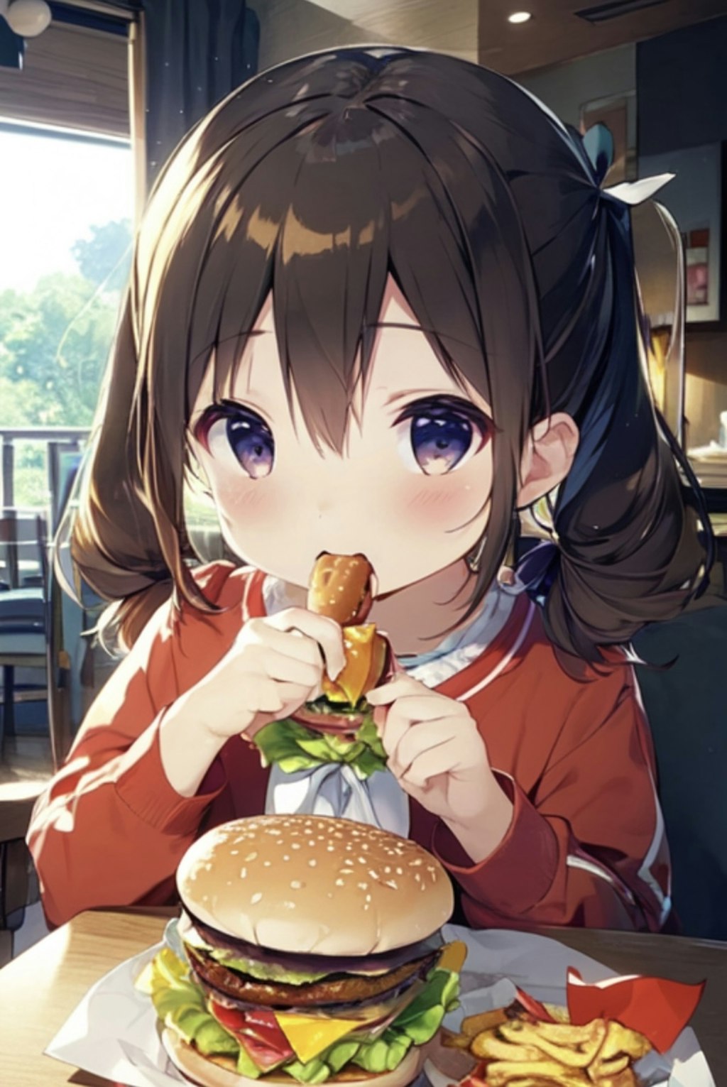 ハンバーガー5☆