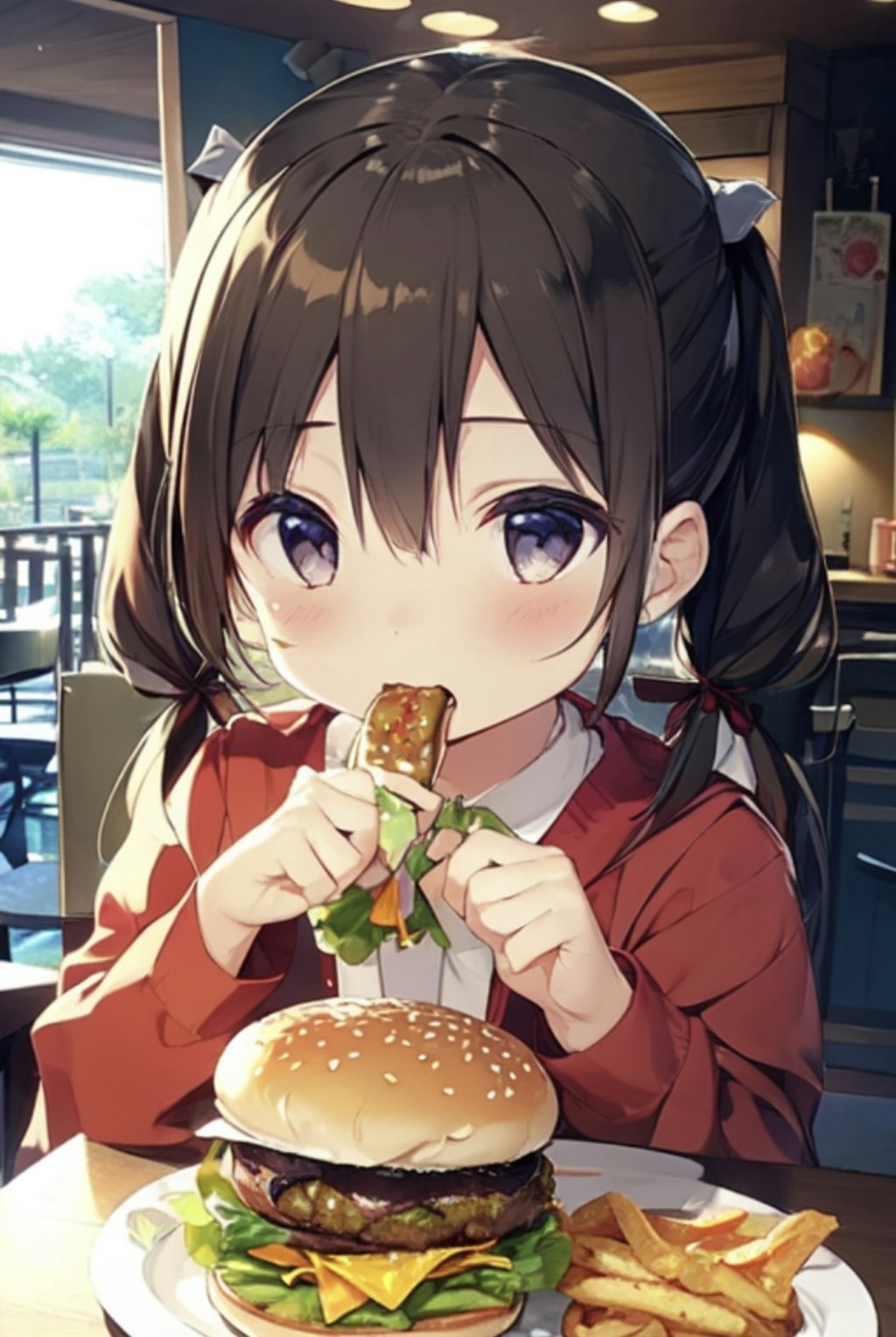 ハンバーガー5☆