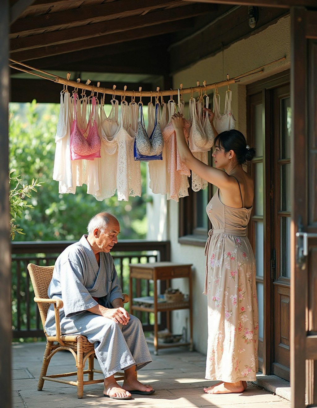 息子の嫁の下着が実にけしからん